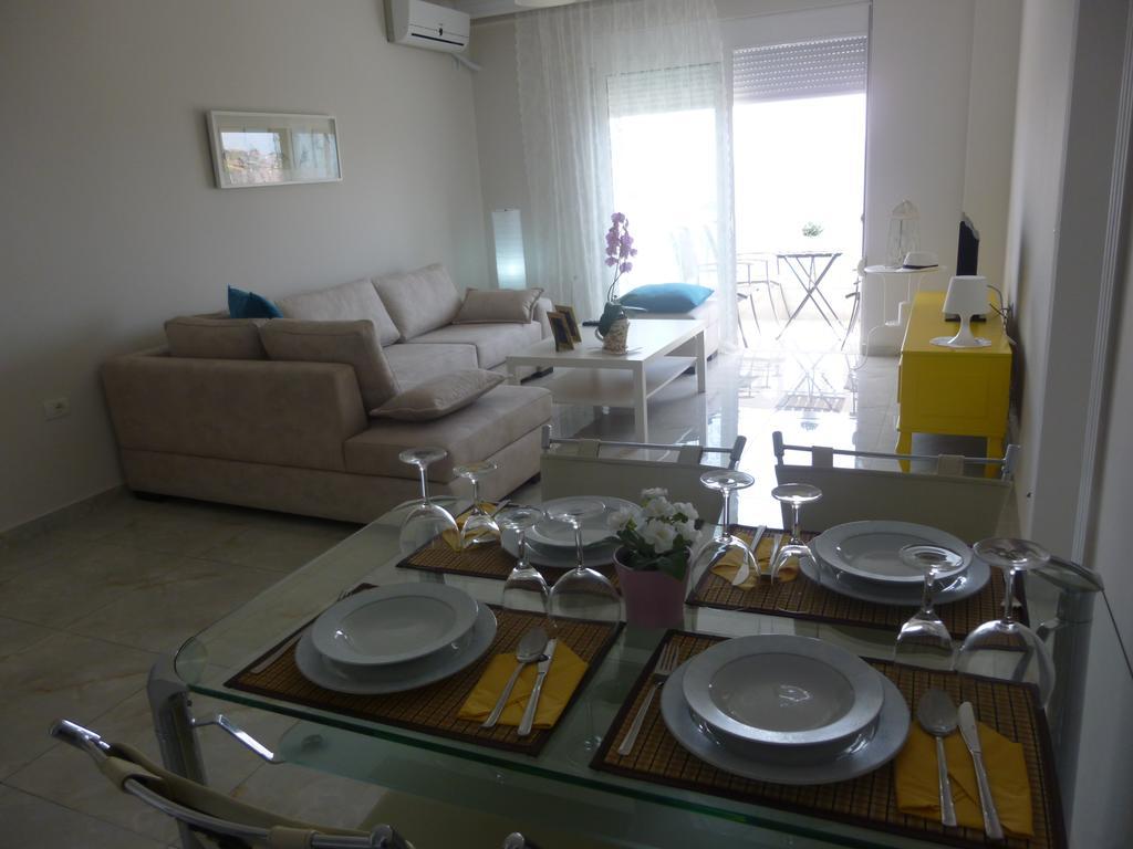 Amarilis Luxury Apartment Sarandë Værelse billede